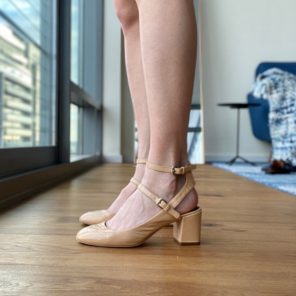 Rebecca Minkoff Patent Leather Block Heels